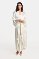 Peri Maxi Silk Kimono - White , THE WAY OF EMELIA 'da!