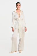 Elise Silk Pants - White , THE WAY OF EMELIA 'da!