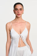 SOLENE TWO-PIECE SET / WHITE