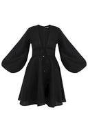 MIMI NOIR MINI DRESS / BLACK