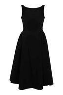 LEA MIDI DRESS / BLACK