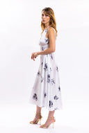 LEA MIDI DRESS / WHITE