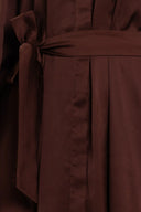 TALIA MAXI DRESS / CHOCOLATE BROWN