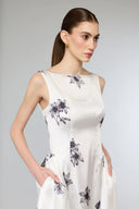 Lea Midi Dress - White
