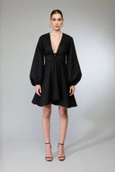 Mimi Noir Mini Dress - Black