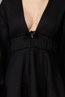 Mimi Noir Mini Dress - Black