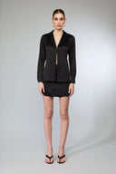 Yasmin Satin Set - Black