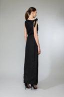 Lara Linen Dress - Black