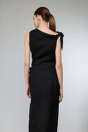 Lara Linen Dress - Black