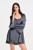 AMAYA SILK ROBE