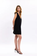LOLA MINI DRESS / BLACK