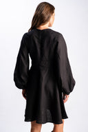 Mimi Noir Mini Dress - Black