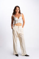 Baby Silk Bra - Beyaz