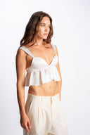 Baby Silk Touch Bra - White