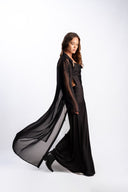 Lumiere Chiffon Shirt - Black
