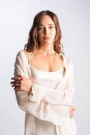 Lumiere Chiffon Shirt - White