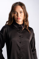 Elise Silk Shirt - Siyah